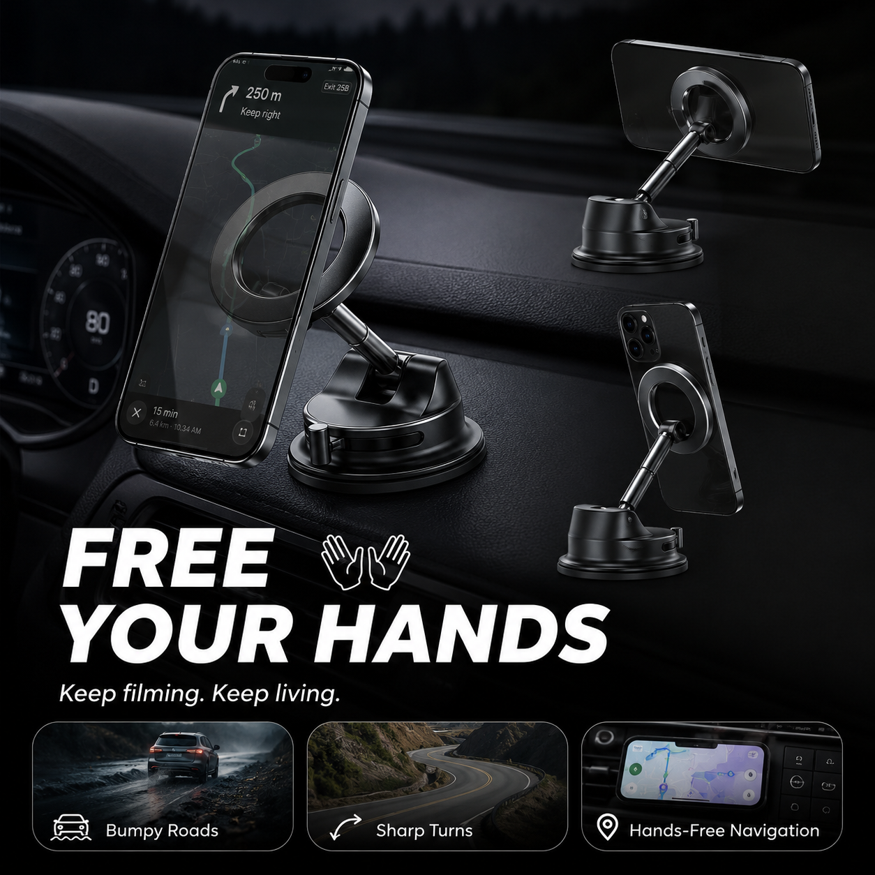 MagHold | Magnetic phone holder